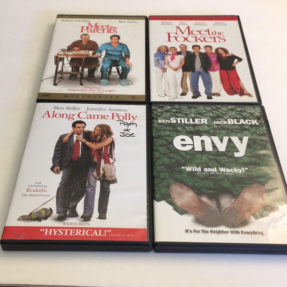 Ben Stiller DVD Movie Bundle